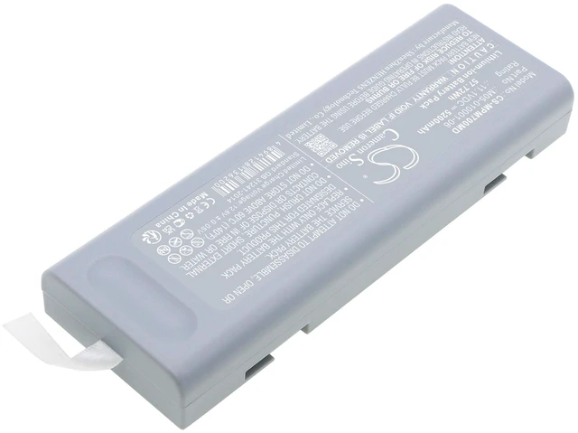 Alt view image 2 of 5 - Battery for Mindray PM-8000 DPM4 DPM5 GE 0146-00-0099 115-018011-00 0146-00-0069