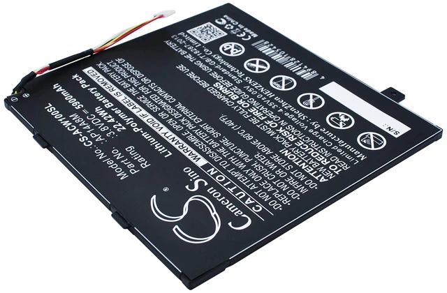 Alt view image 2 of 6 - Battery for Acer Aspire Switch Iconia Tab 10 11V AP14A4M AP14A8M KT.0020G.004
