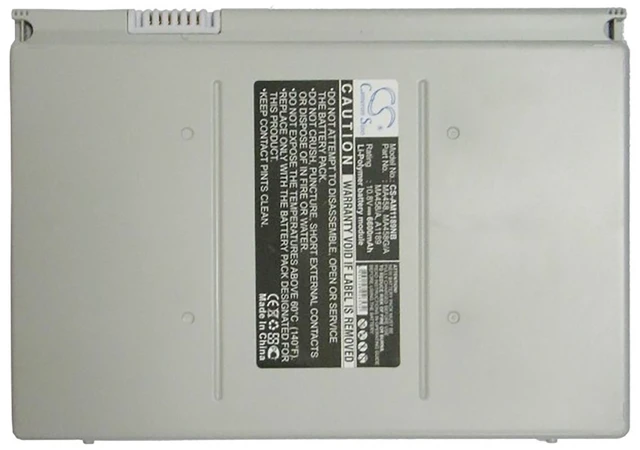 Alt view image 5 of 6 - Battery for A1189 A1151 MA458G/A Apple MacBook Pro 17 MA611 MA092 MB166 MA897