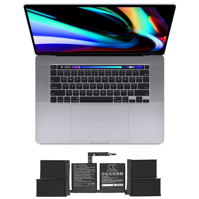 Alt view image 5 of 5 - Battery for A2113 610-00533 Apple MacBook Pro 16 13 2019 2020 A2141 A2338 A2159
