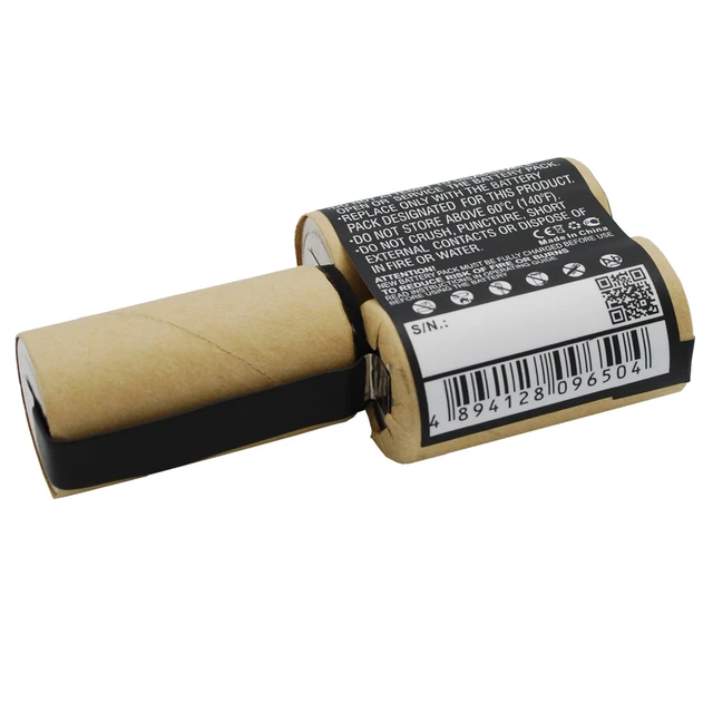 Alt view image 3 of 5 - Vacuum Battery for AEG 900055103 Elektrolux FM CS-AG5103VX 3.6V 3600mAh 12.96Wh