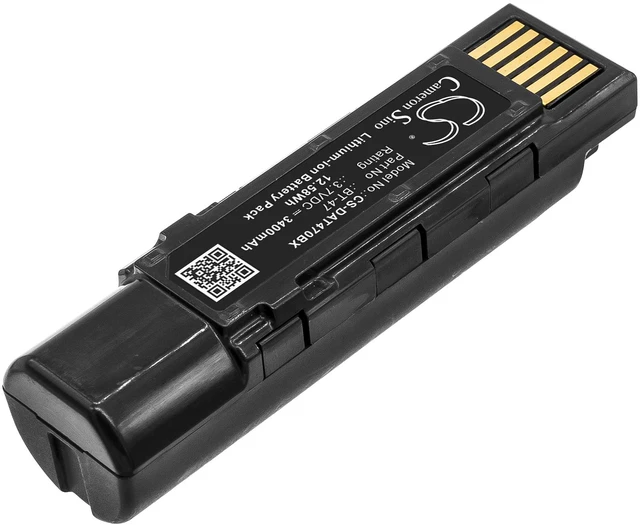 Alt view image 2 of 4 - Battery for Datalogic GBT4500 GM4500 Gryphon 4500 BT-47 RBP-GM45 TW18050652