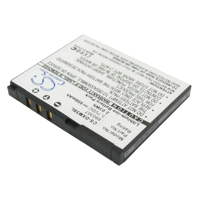 Alt view image 2 of 5 - Battery for Delphi SkyFi3 XM Satellite Radio 990307 SA10225 SKYFi 3 550mAh