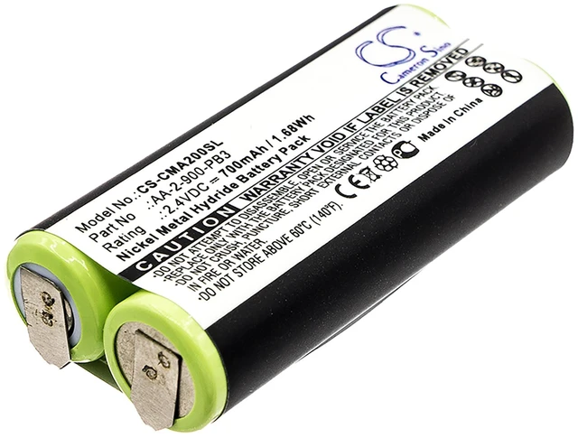 Main image of Battery for Clarisonic Mia 2 AA-2-900-PB3 Sonic Cleansing System CS-CMA200SL