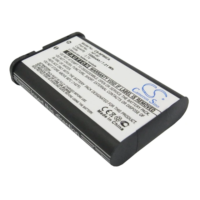 Main image of Battery for Casio Exilim EX-FH100 EX-H10 EX-H15 EX-H20G EX-Z2000 NP-90 NP-90DBA