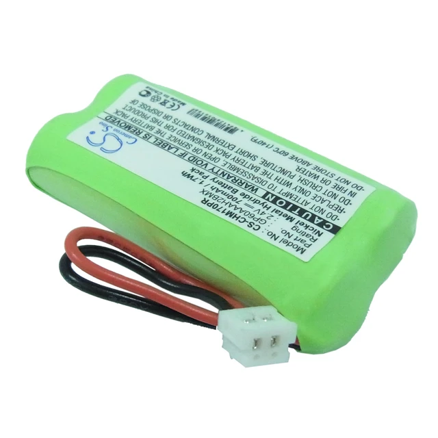 Alt view image 2 of 6 - Battery for JTech CrystalCall GP30AAAK2BMX NIC0158 GP60AAAH2BMX PAG0002 PAG0295
