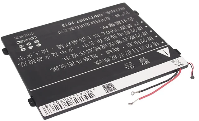 Alt view image 3 of 5 - Battery for Motorola MZ615 MZ616 MZ617 Xoom 2 10.1 L-L-L DC110510 SNN5896A TB40