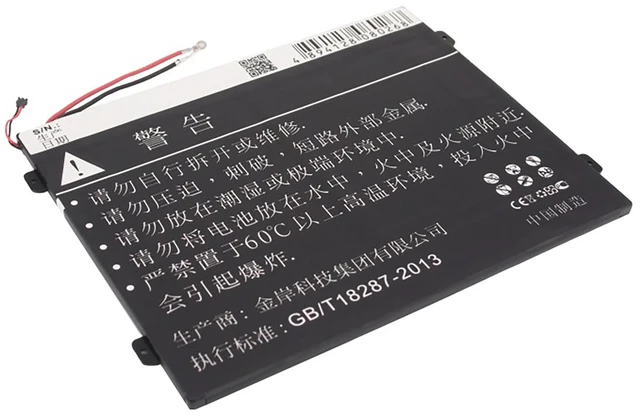 Alt view image 4 of 5 - Battery for Motorola MZ615 MZ616 MZ617 Xoom 2 10.1 L-L-L DC110510 SNN5896A TB40