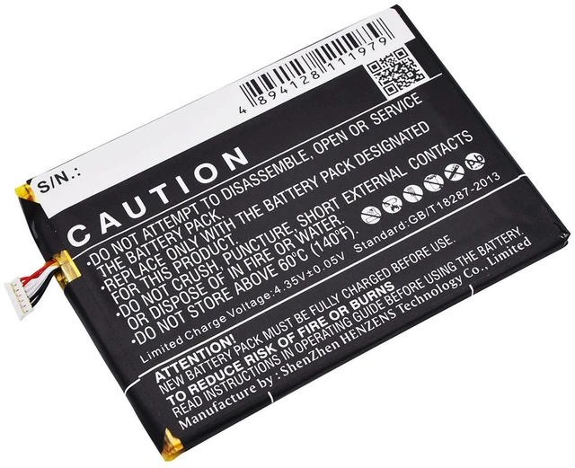 Alt view image 3 of 6 - Battery for BLU L210a L210i Life Pro 13J30S Mobile SmartPhone CS-BLP210SL