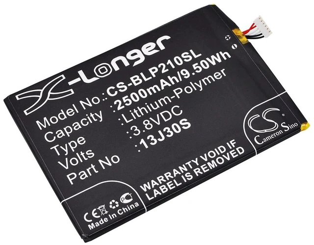 Main image of Battery for BLU L210a L210i Life Pro 13J30S Mobile SmartPhone CS-BLP210SL