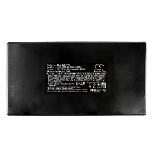 Alt view image 5 of 5 - Battery for Stiga AutoClip M5 1126-1032-01 Ambrogio AG6208003 075Z01300A 3400mAh