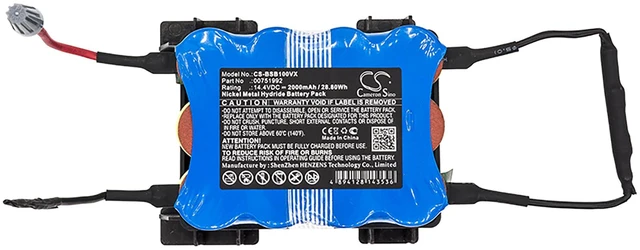 Alt view image 3 of 4 - Battery for Bosch 751992 Siemens Vacuum BBHMOVE1/01 BBHMOVE1/03 VBH14400/01 NEW