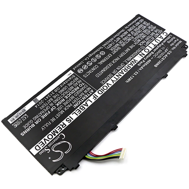 Alt view image 2 of 4 - Battery for Acer AP1503K AP1505L AP15O3K AP15O5L Aspire S 13 S5-371-52JR Swift 5