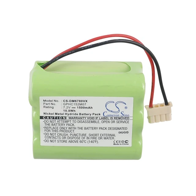 Alt view image 6 of 6 - Battery for Dirt Devil Vacuum GPHC152M07 Mint EVO M678 4200 4205 4000 Plus 5000