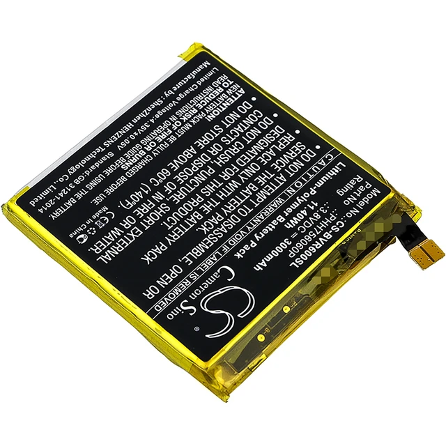 Alt view image 2 of 4 - Battery for Blackview BV6000 BV6000S PHH756060P Mobile SmartPhone CS-BVR600SL