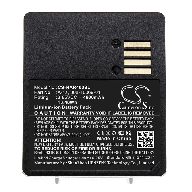 Alt view image 3 of 3 - Battery for Netgear Arlo Ultra 4K UHD + VMA5400 308-10069-01 A-4a VMS5140 4800mA