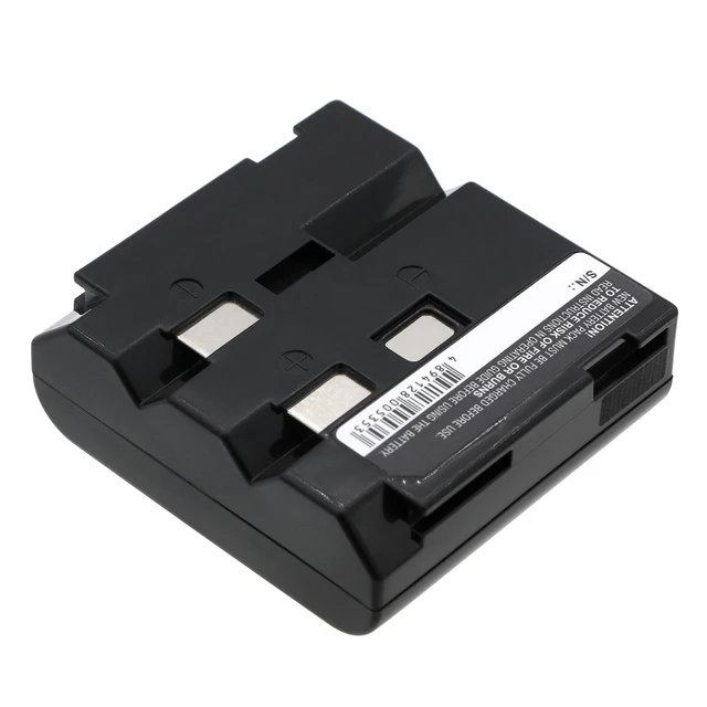 Alt view image 3 of 5 - Battery for Sharp VL-A40U VL-AH30 VL-L65U BT-H21 BT-H21U BT-H22 BT-H22U 2700mAh