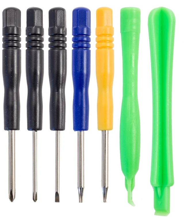 Main image of 7pc Torx T6 T5 Small Screwdriver Tool Kit for Opening PDA iPod iPaq MP3 Palm Pocket PC Laptop