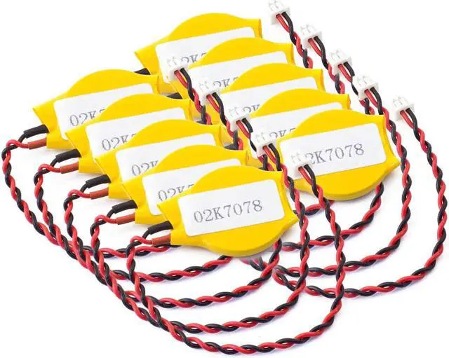 Main image of 10-pck of CMOS Batteries for IBM LENOVO T420 X220 T410 W510 W700 X31 02K7078
