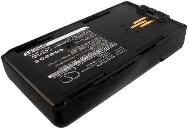 Alt view image 2 of 5 - Battery for Motorola NTN7394 NTN7395 NTN7396 NTN7396BR NTN7397BR NTN7397CR Visar