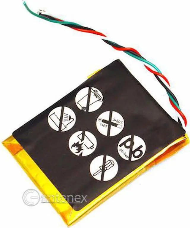 Alt view image 2 of 2 - Battery for Microsoft Zune Flash 16GB 4G 4GB 8GB 8G 16G MP3 Player HSA-00001 HVA-00001 X814398-001
