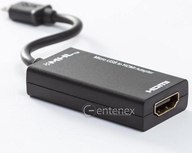 Alt view image 2 of 4 - Micro USB to HDMI MHL Adapter Mobile High-Definition Link for all MHL Devices