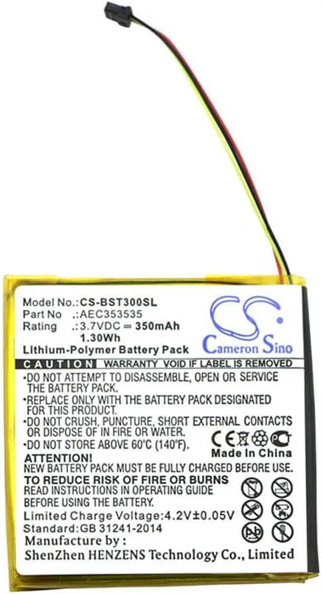 Alt view image 3 of 4 - Battery for Beats by Dr Dre AEC353535 Solo 2.0 Solo 3.0 Wireless Headphone NEW