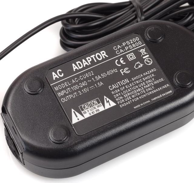 Alt view image 4 of 4 - AC Power Adapter for Canon PowerShot SX120 IS A480 A1100 IS A470 A560 A720 IS A520 A530 A540 A550
