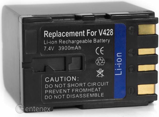 Main image of 2x Battery for JVC BN-V428 BN-V428U GR-33 BN-V408U GY-HD100 GR-HD1 BN-V408 BN-V416U GR-D200 GR-DV2000