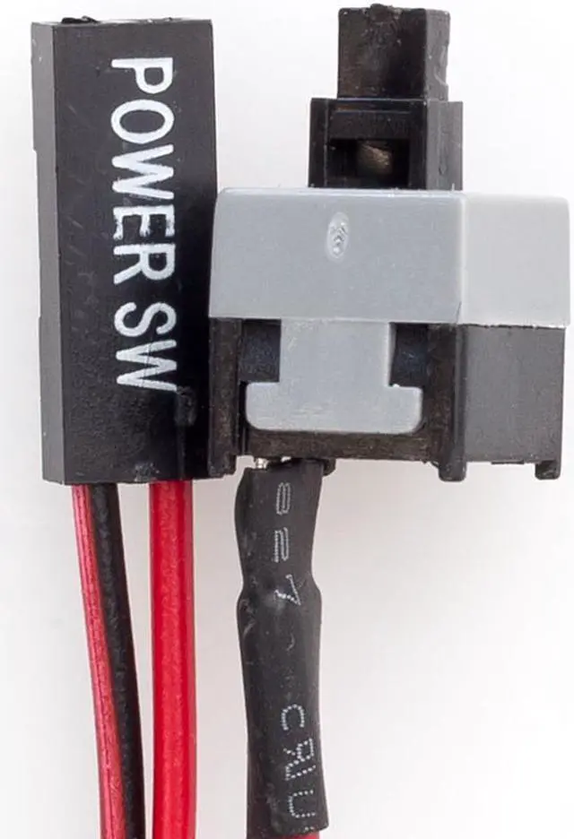 Alt view image 3 of 4 - 10Pack ATX Power Switch cable for Open mining case rig PC Mainboard On/Off/Reset