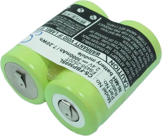 Alt view image 2 of 5 - Battery for FLUKE Tester F9455 F9455-2520T 474569 Survey Equipment 2.4V Ni-MH