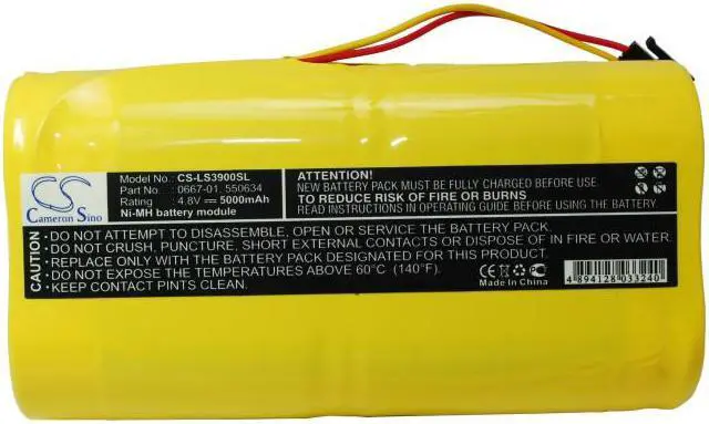 Alt view image 5 of 5 - Battery for Laser Alignment 0667-01 550634 3900 3920 Beacon Level LB-1 LB-2