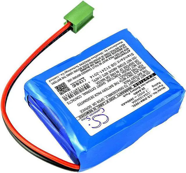 Alt view image 2 of 4 - Battery for CEMB CGA103450A Wheel Alignment system E-1080 DWA 1000 DWA1000 NEW