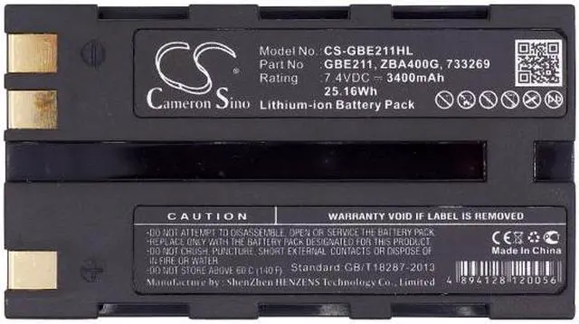 Alt view image 5 of 5 - Battery for Leica 724117 733269 733270 CS10 CS15 GNSS GS20 Piper 100 200 TS11