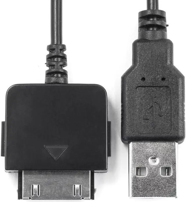 Alt view image 2 of 4 - 3-Pack - Replacement Zune HD Sync Cable for Microsoft MP3 Media Player USB 4GB 8GB 16GB 30GB 80GB 120GB