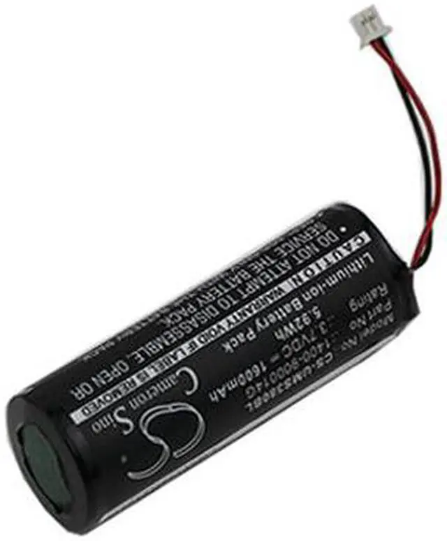 Alt view image 2 of 4 - Barcode Scanner Battery for Unitech 1400-900014G MS380 MS380-CUPBGC-SG 1600mAh
