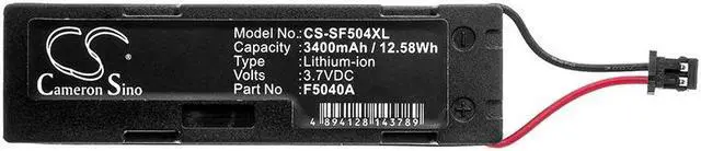 Alt view image 3 of 4 - Barcode Scanner Battery for APS Symbol F5040A BCS1002 FNN7810A PS3050 PSS3050