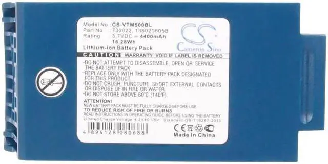 Alt view image 6 of 6 - Battery for Honeywell 136020805B 136020805H A500 BT-700-1 Talkman T5 T5m A4700