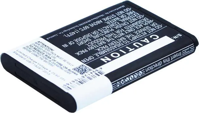 Alt view image 5 of 5 - Battery for Unitech 1400-900020G Wireless Barcode Scanner MS920 1200mAh NEW