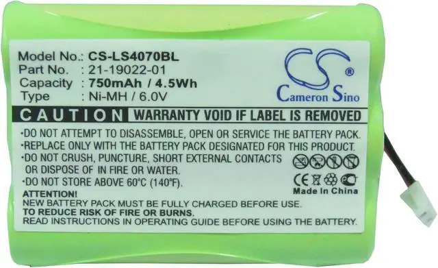 Alt view image 5 of 6 - Battery for Motorola Symbol 21-19022-01 H4071 LS4070 LS4071 LS4074 LS7075 LS4075