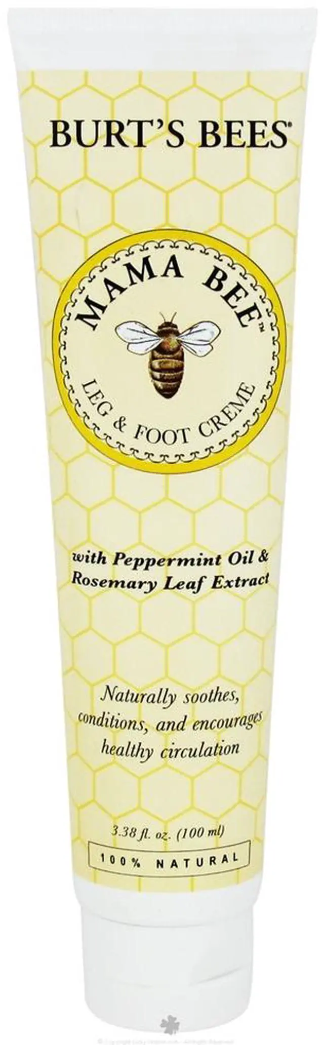 Main image of Mama Bee Leg & Foot - Burt's Bees - 3.38 oz - Creme