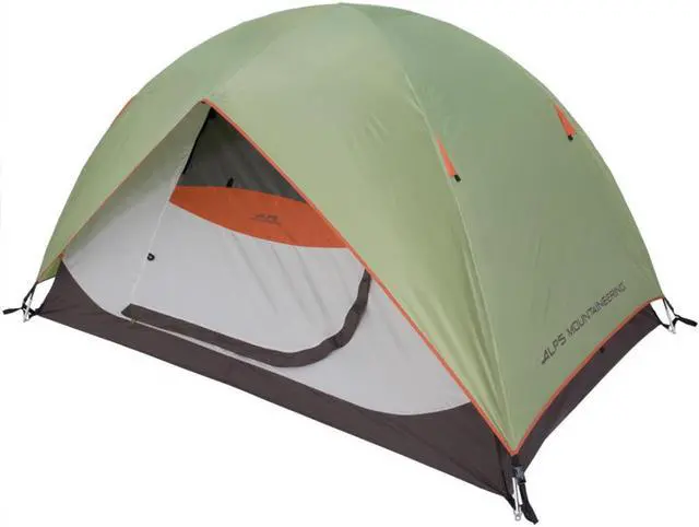 Alt view image 3 of 9 - ALPS Mountaineering 5421639 Meramac 4 person, Sage/Rust