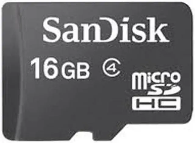 Alt view image 2 of 4 - SanDisk Class 4 C4 Ultra microSDHC micro SD HC SDHC TF Memory Card 16G 16GB W/ ADAPTER + Plastic Case SDSDQAB-016G