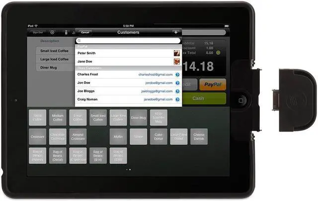 Main image of Griffin Technology Protective Case For Ipad Idynamo Card Reader Support Model XX36290