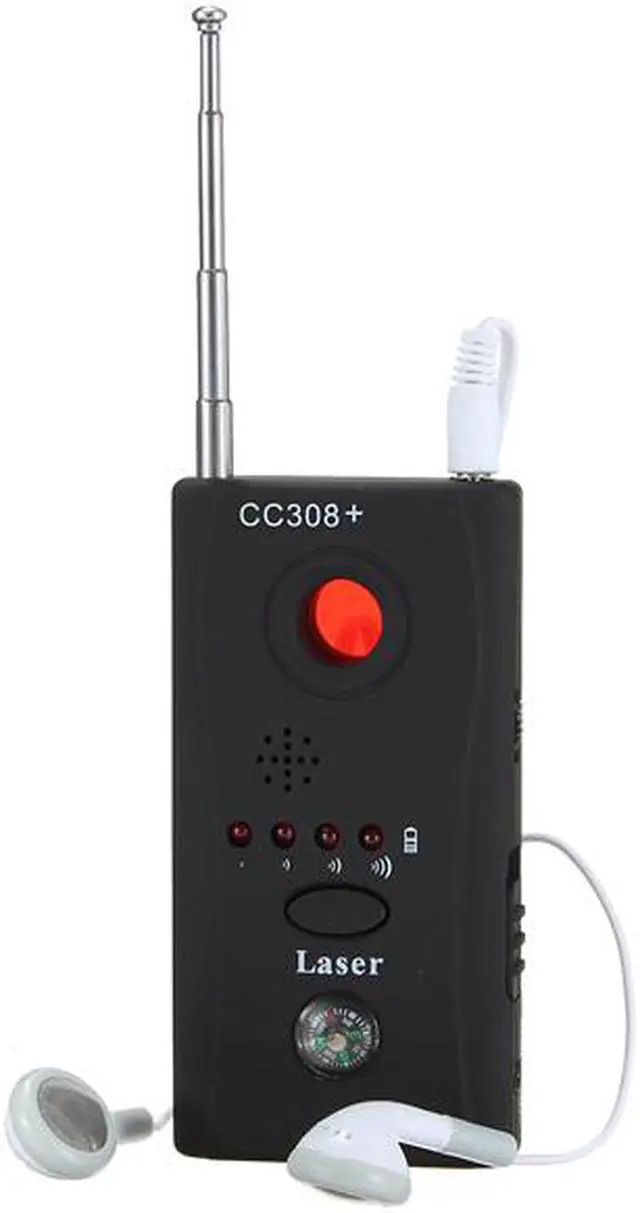Alt view image 2 of 6 - CC308 Anti-Spy Signal Bug RF Detector Hidden Camera Wireless Laser Lens GSM GPS Device Finder