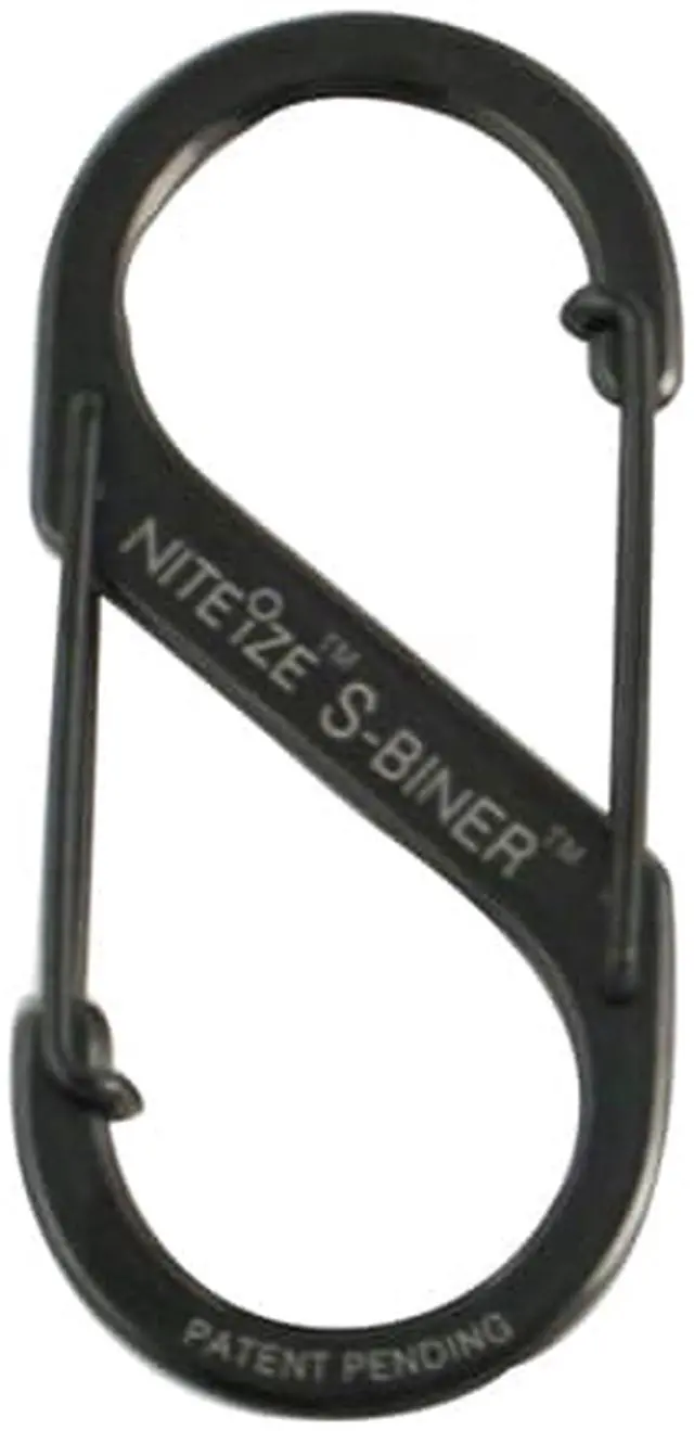 Alt view image 4 of 18 - NITE IZE SB3-03-01 Double Gated Carabiner,2-5/8 In.,Black