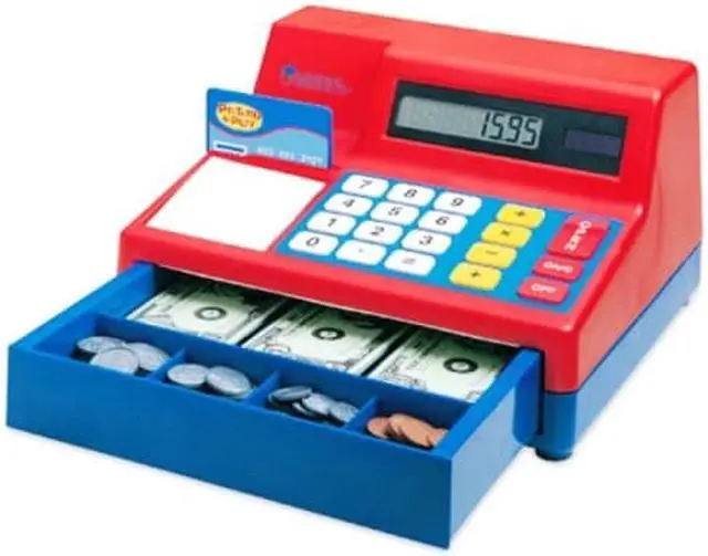 Alt view image 9 of 20 - Learning Resources Pretend & Play Calculator Cash Register