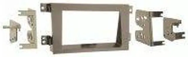 Alt view image 2 of 9 - 2005 - 2008 Honda Ridgeline Double DIN Stereo Installation Kit - 95-7870G - Gray