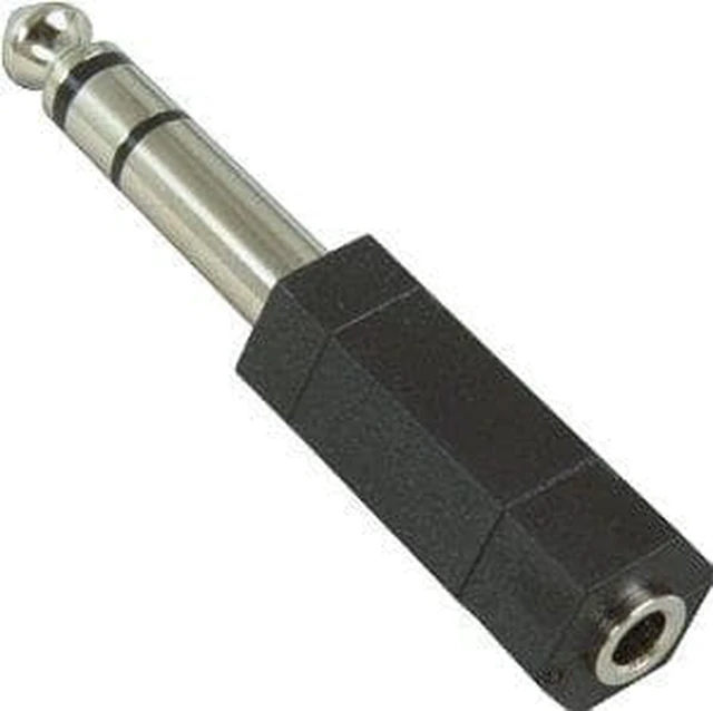 Alt view image 3 of 8 - Hosa GPM-103 Stereo 3.5mm Female to Stereo 1/4in. Male