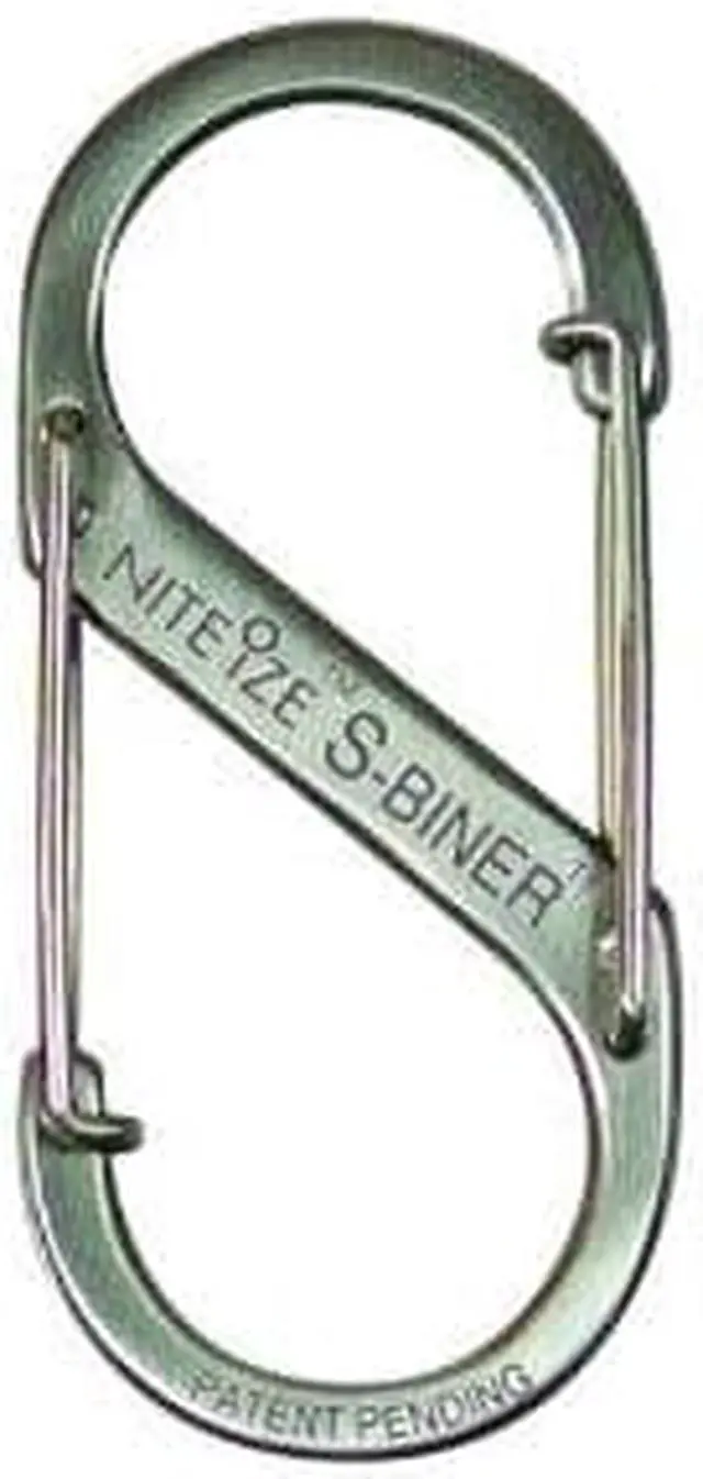 Alt view image 8 of 18 - NITE IZE SB3-03-01 Double Gated Carabiner,2-5/8 In.,Black